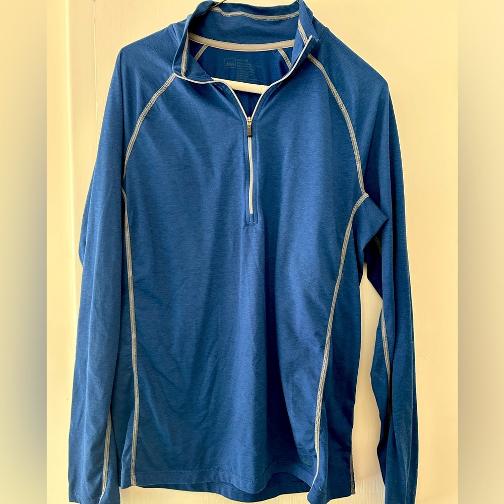 REI Polartec quarter zip super light base layer